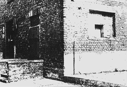 A side view of Block 1